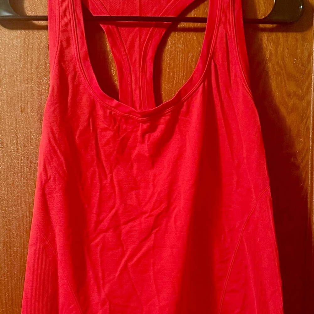 Fabletics Bold Red Tank Top